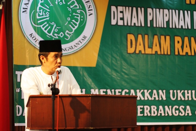 Wali Kota saat Hadiri Muzakarah Khusus MUI Siantar